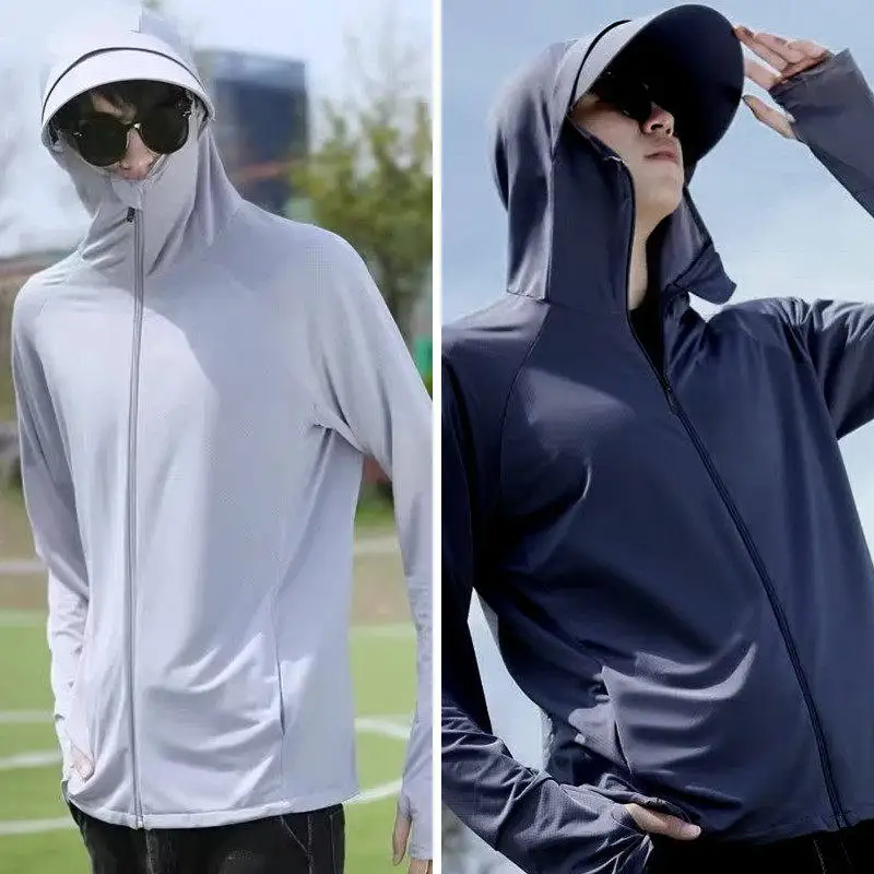 Men's Summer Thin Outdoor Sports Jacket UV Protection Breathable Waterproof Lightweight Windbreaker for Outdoor Activities
Men's Summer Thin Outdoor Sports Jacket UV Protection Breathable Waterproof Lightweight Windbreaker for Outdoor Activities
