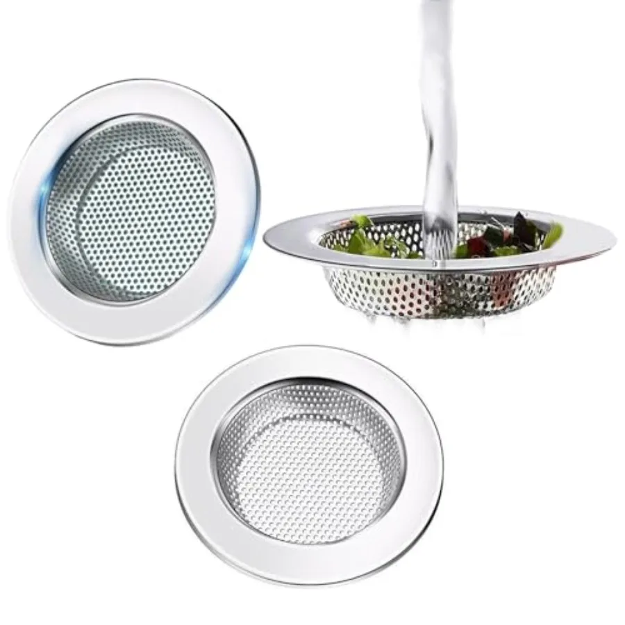 3 Pcs Sink Strainer for Most Kitchen Sink Drain Basket, Upgraded Kitchen Sink Strainer Outer Diameter 4.5 Inch,Kitchen Sink Dra
3 Pcs Sink Strainer for Most Kitchen Sink Drain Basket, Upgraded Kitchen Sink Strainer Outer Diameter 4.5 Inch,Kitchen Sink Dra