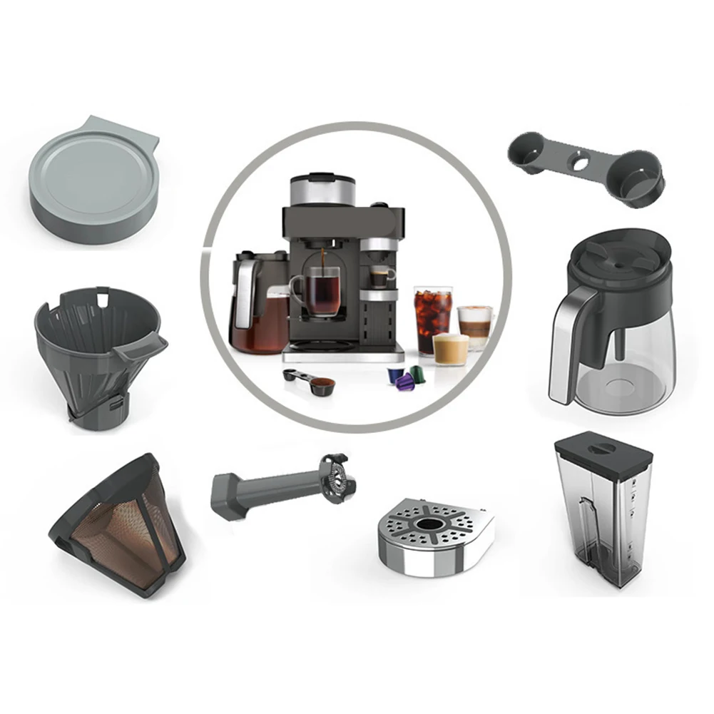 Foldable Milk Frother for Coffee Makers - Compact 12 x 4 x 4 cm ABS Stirrer Gray Fits Standard Espresso Machines
Foldable Milk Frother for Coffee Makers - Compact 12 x 4 x 4 cm ABS Stirrer Gray Fits Standard Espresso Machines