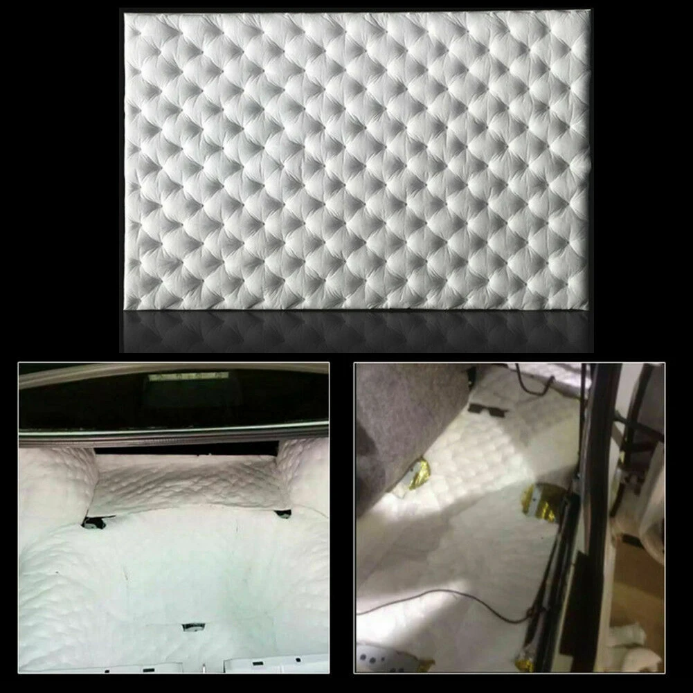 80*50cm Car Sound Proofing Deadening Insulation Closed Cell Foam Flame Retardant Anti-noise Sound Insulation Cotton Waterproof
80*50cm Car Sound Proofing Deadening Insulation Closed Cell Foam Flame Retardant Anti-noise Sound Insulation Cotton Waterproof