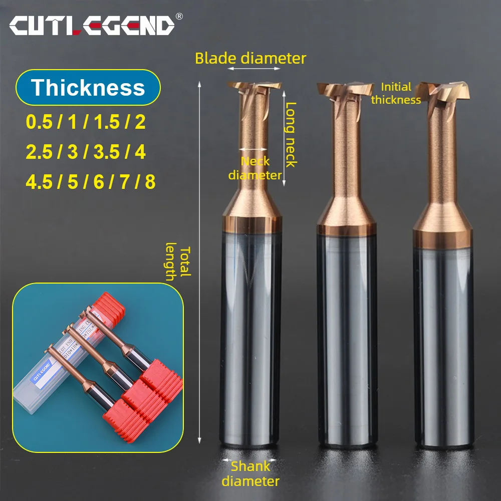 HRC60 Твердосплавная фреза с Т-образным пазом Концевая фреза из вольфрамовой стали Инструмент для обработки канавок с ЧПУ для стали и нержавеющей стали диаметром 3 мм-20 мм
HRC60 Твердосплавная фреза с Т-образным пазом Концевая фреза из вольфрамовой стали Инструмент для обработки канавок с ЧПУ для стали и нержавеющей стали диаметром 3 мм-20 мм