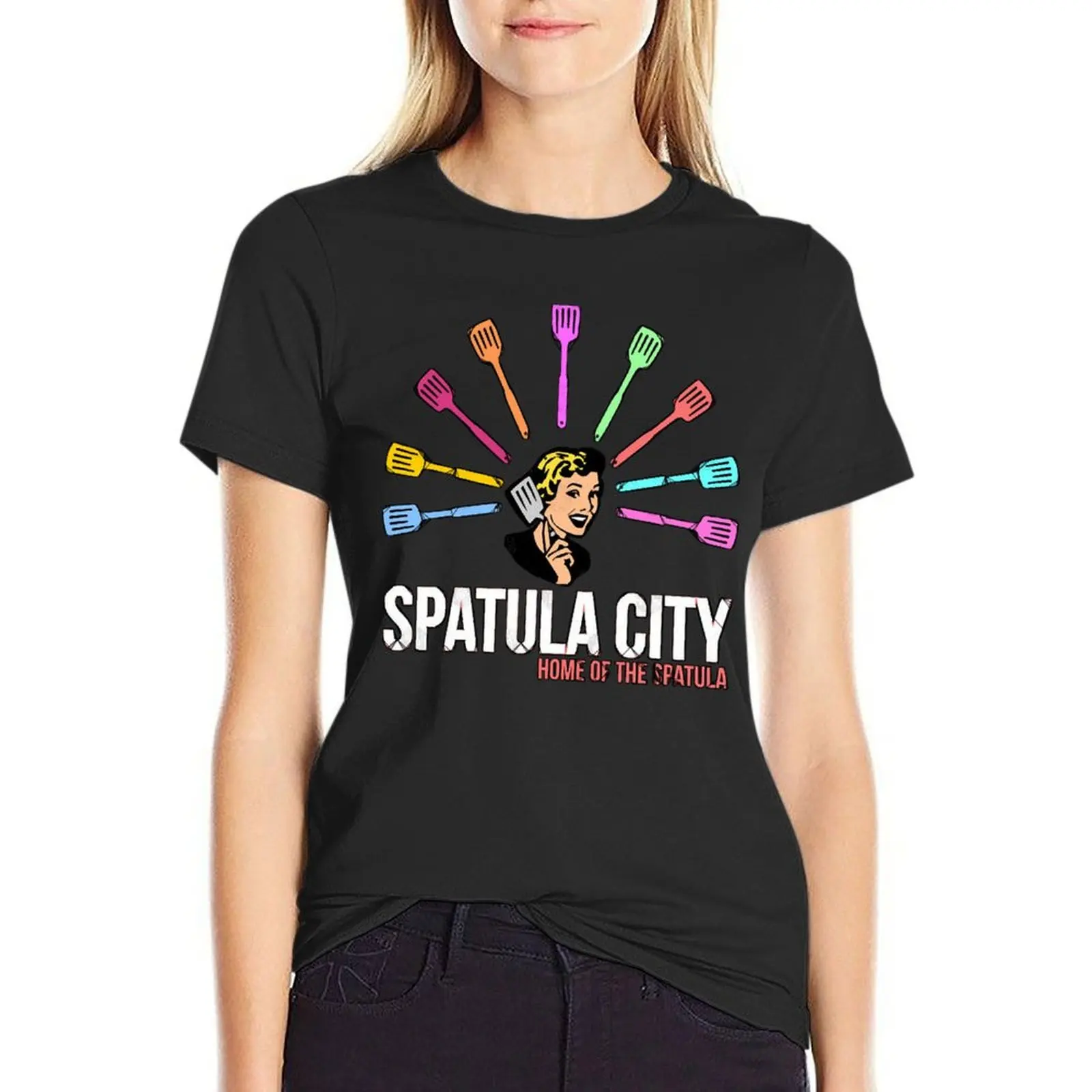 Spatula City T-Shirt anime clothes korean fashion t-shirt dress for Women plus size
Spatula City T-Shirt anime clothes korean fashion t-shirt dress for Women plus size