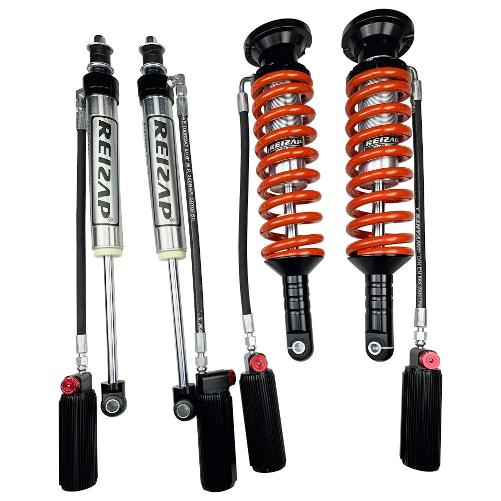 High Quality OEM Performance 4x4 Offroad Coilover Suspension Adjustable Shock Absorber 0-2 Inch Lift Shock for Hilux Revo
High Quality OEM Performance 4x4 Offroad Coilover Suspension Adjustable Shock Absorber 0-2 Inch Lift Shock for Hilux Revo