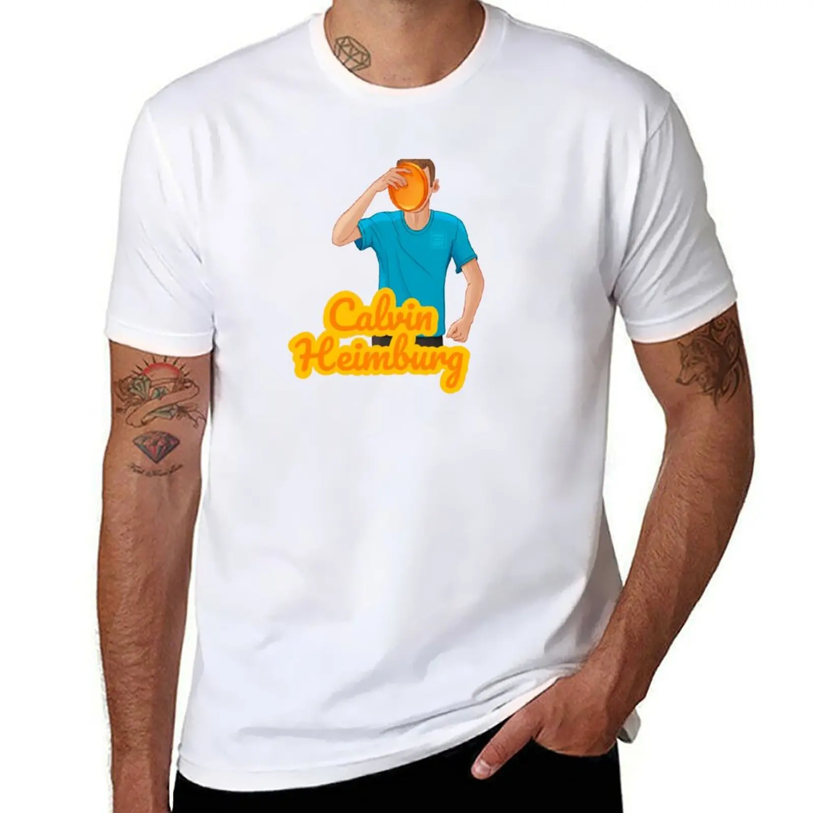 Calvin Heimburg T-Shirt Short sleeve tee animal prinfor boys vintage clothes Men's cotton t-shirt
Calvin Heimburg T-Shirt Short sleeve tee animal prinfor boys vintage clothes Men's cotton t-shirt