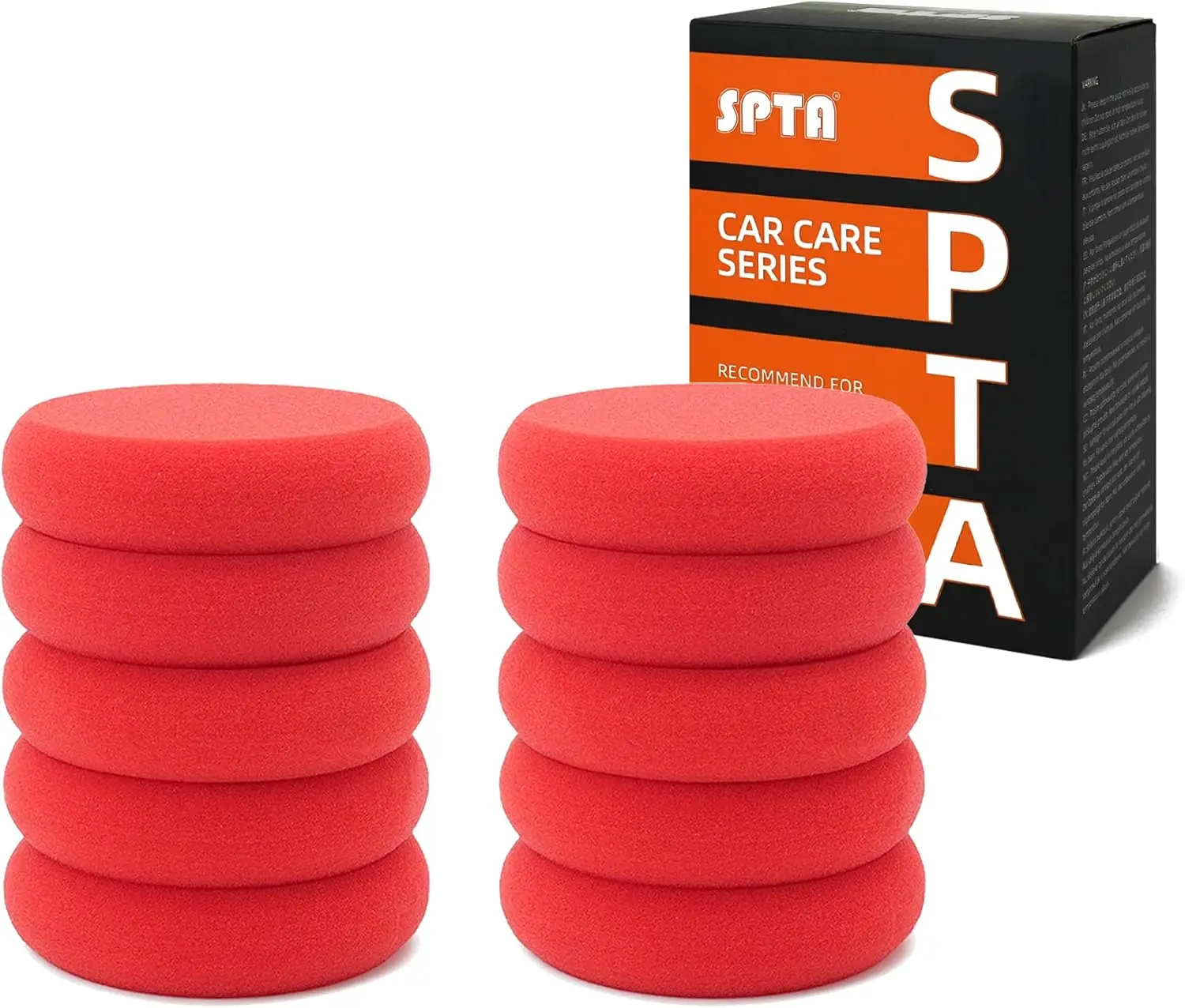4 inch Round Foam Applicator Pads for Car Waxing Polishing, 10 Pack Red Hand Sponges for Detailing, Ceramic Coating, Glass
4 inch Round Foam Applicator Pads for Car Waxing Polishing, 10 Pack Red Hand Sponges for Detailing, Ceramic Coating, Glass