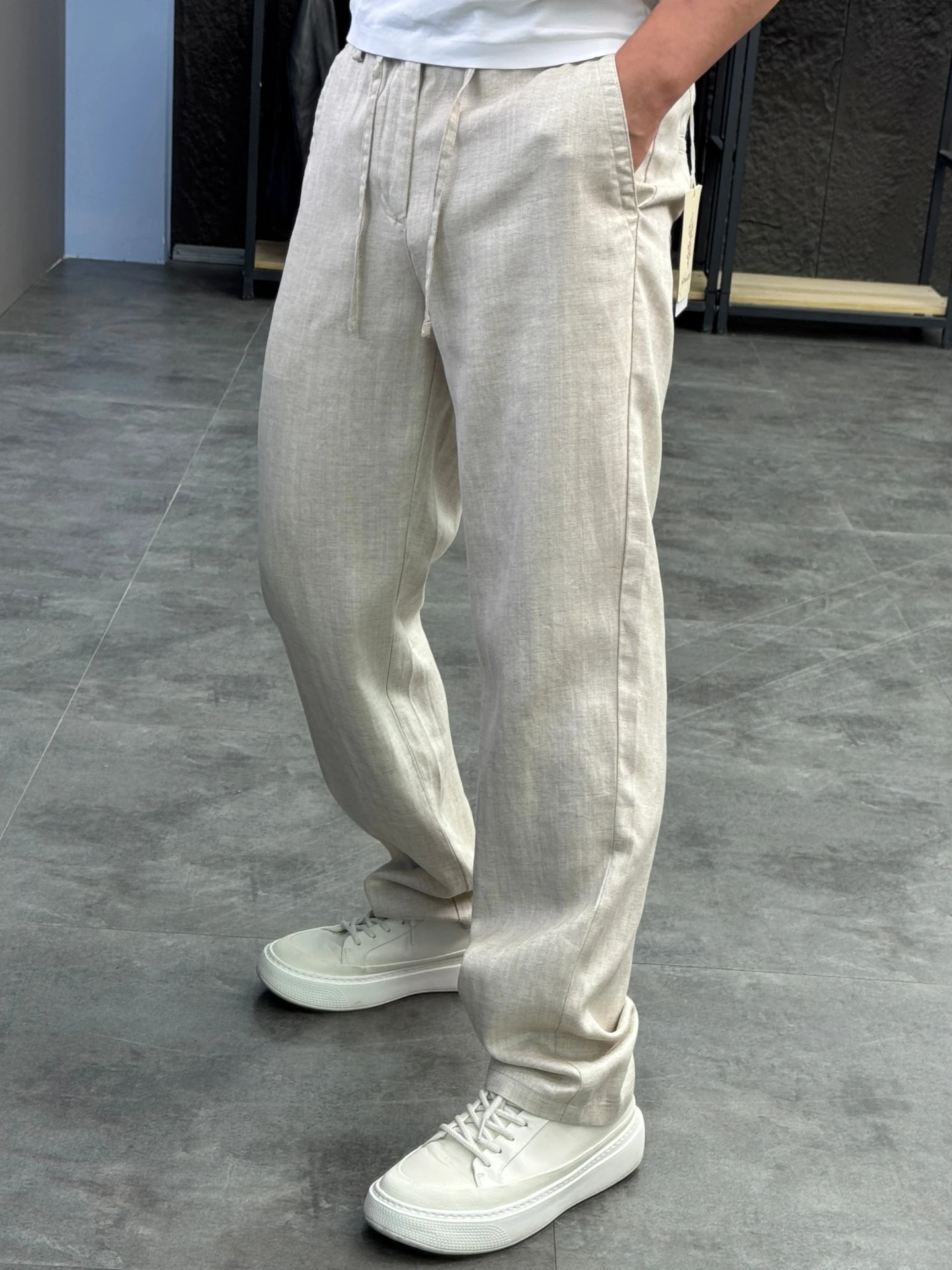 Svip Cabinet 8800 Men's Casual Pants Straight Leg Loose Fit Summer Breathable Comfortable Linen Pants Pure Color
Svip Cabinet 8800 Men's Casual Pants Straight Leg Loose Fit Summer Breathable Comfortable Linen Pants Pure Color