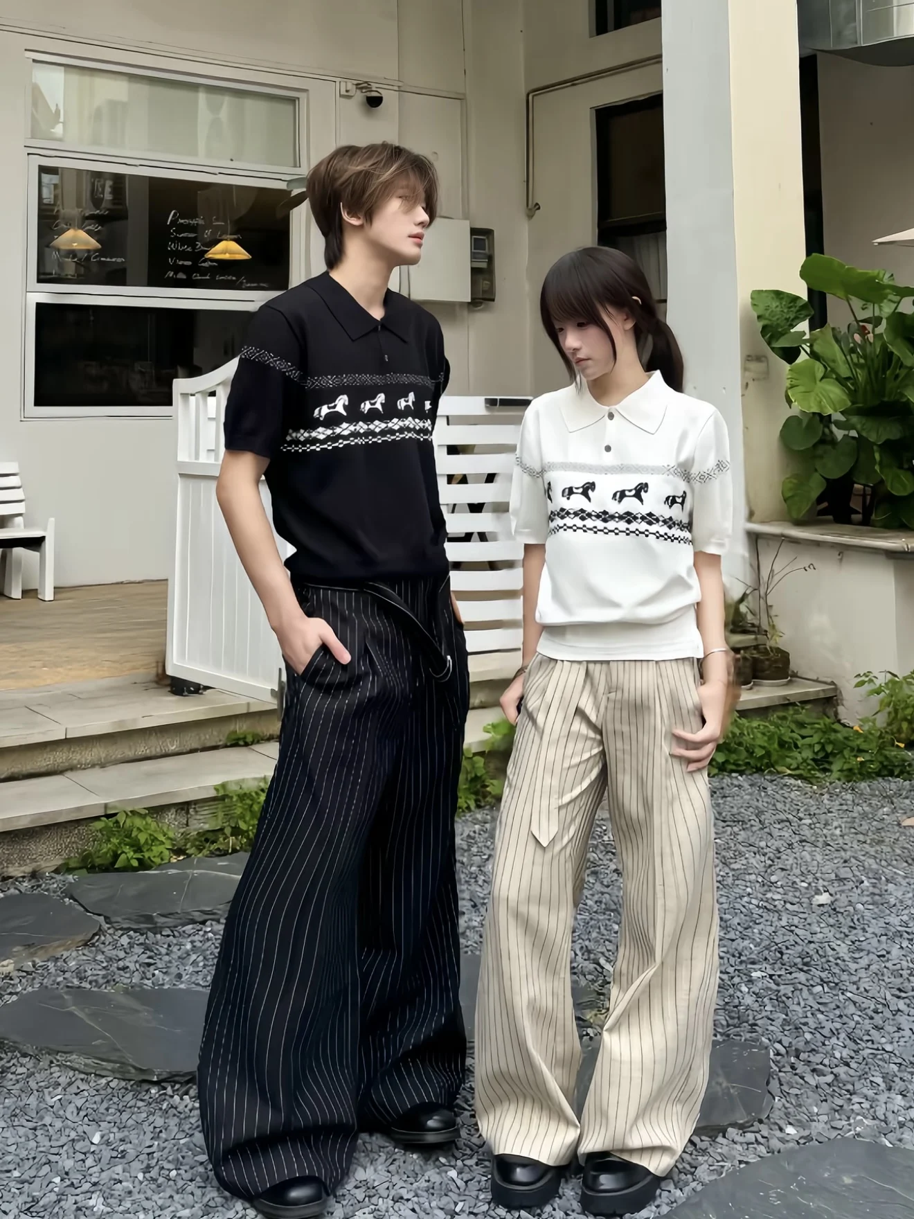 Comfortable Island Tee Short Sleeve Knitted Summer Casual Unisex Breathable Flip-Collar Couple's T-Shirt
Comfortable Island Tee Short Sleeve Knitted Summer Casual Unisex Breathable Flip-Collar Couple's T-Shirt