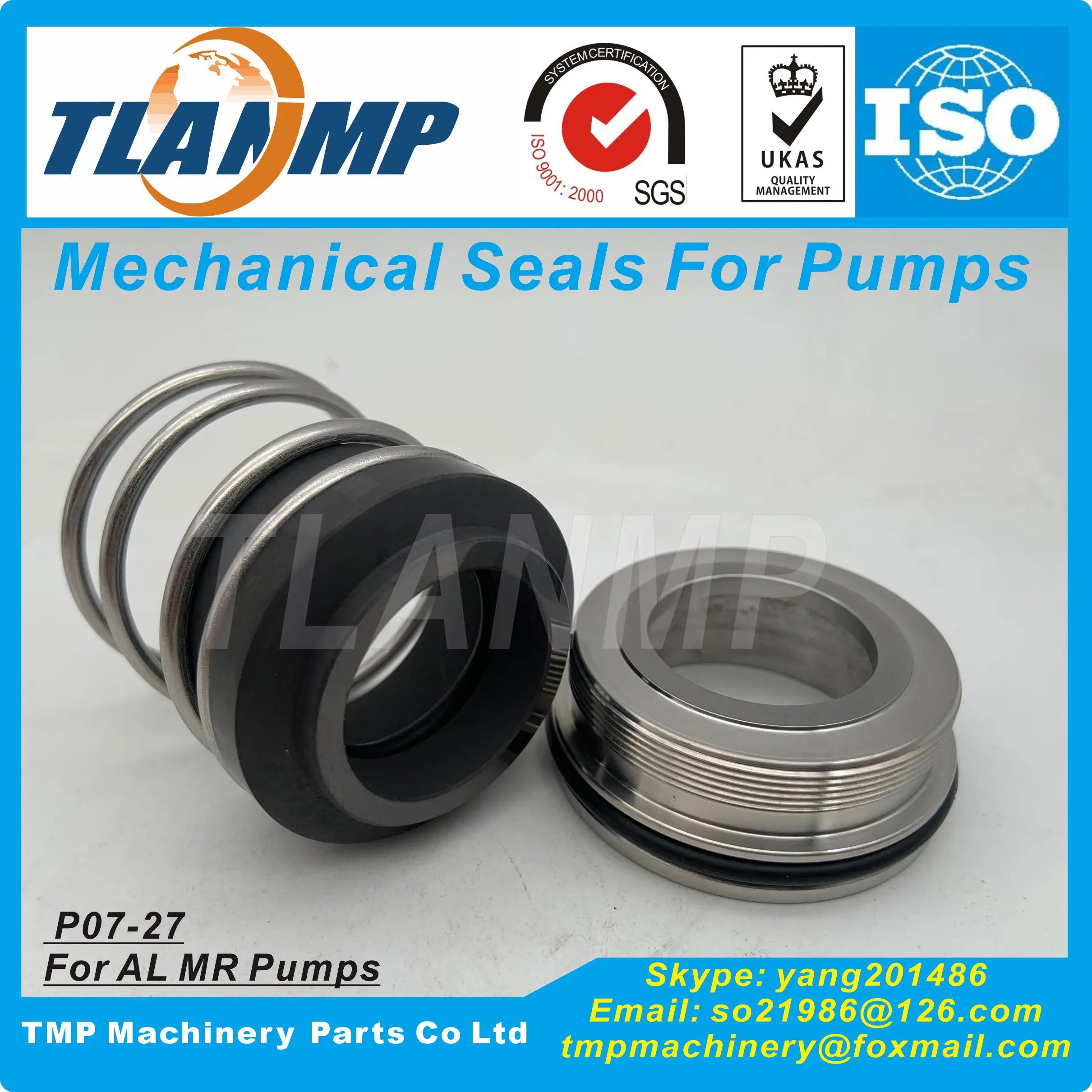 P07-22 , P07-22A , P07-27 , P07-22B Mechanical Seals For AL-FA LA-VAL MR GM ME Series Pumps
P07-22 , P07-22A , P07-27 , P07-22B Mechanical Seals For AL-FA LA-VAL MR GM ME Series Pumps