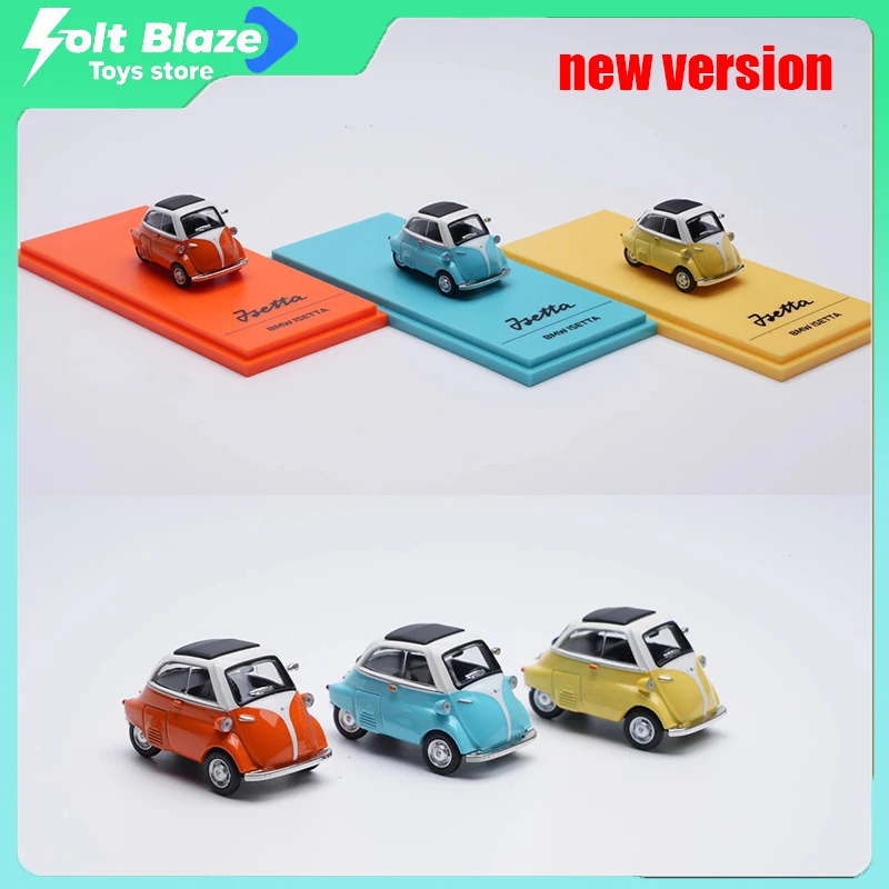 ALMOST REAL AR BOX 1/64 BMW Isetta Micro Car Set DieCast Alloy Model Simulation Collectible Static Cars Model Boy Birthday Gift
ALMOST REAL AR BOX 1/64 BMW Isetta Micro Car Set DieCast Alloy Model Simulation Collectible Static Cars Model Boy Birthday Gift