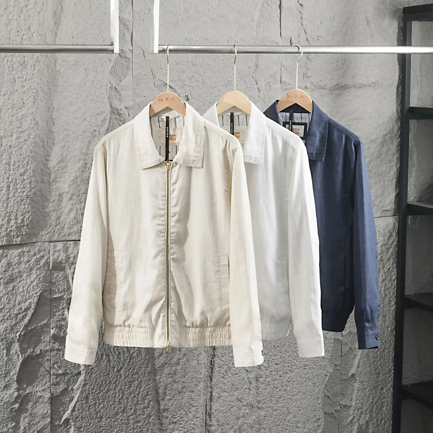 Linen Jacket for Men with Double Zipper Casual Style Breathable Commuting Jacket Long Sleeve Standard Fit Spring 2026
Linen Jacket for Men with Double Zipper Casual Style Breathable Commuting Jacket Long Sleeve Standard Fit Spring 2026