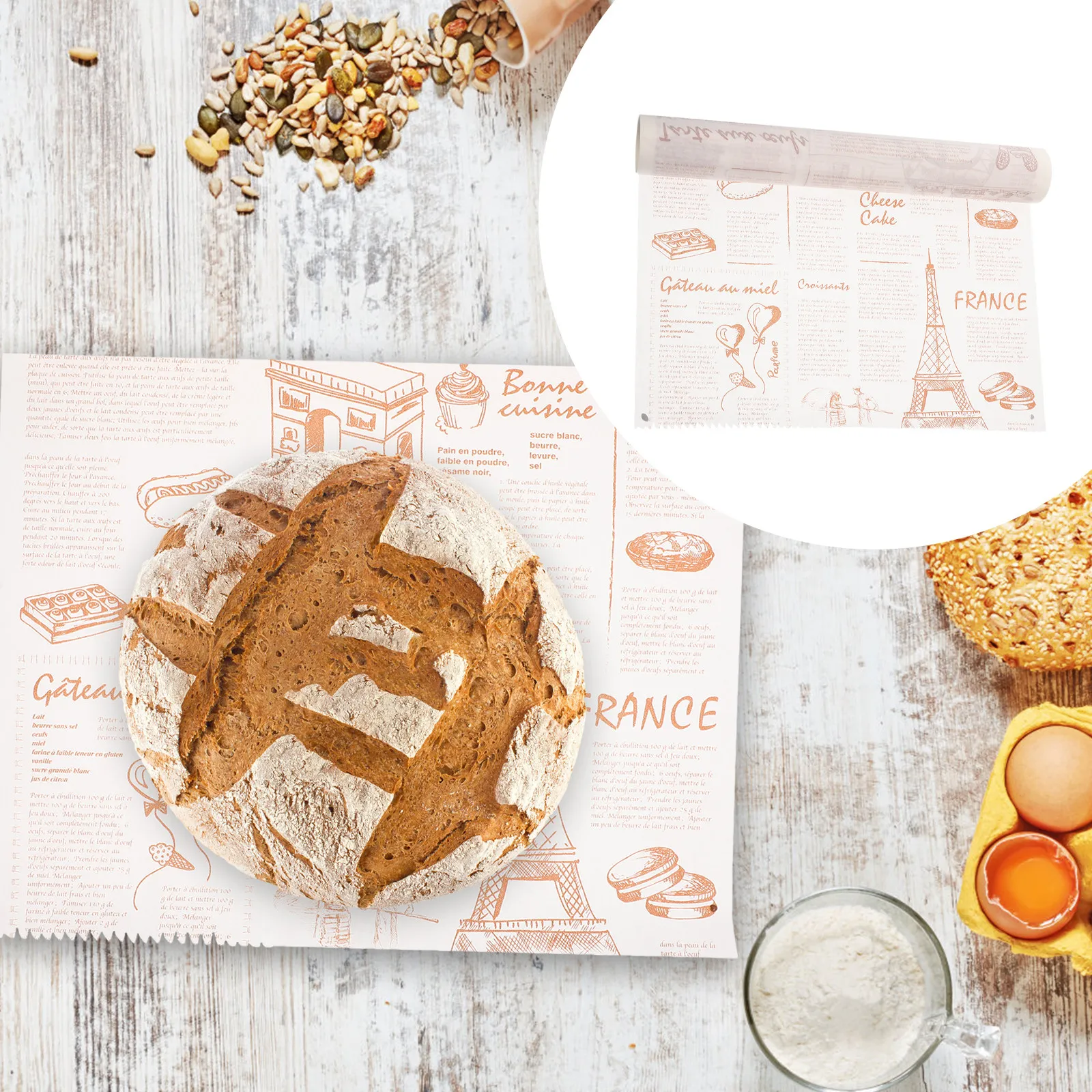 Cake Mat Baking Parchment Air Fryer Papers Grease Proof BBQ Food Grade Liner Disposable Oil Paper Pads Non Stick Coating Tear
Cake Mat Baking Parchment Air Fryer Papers Grease Proof BBQ Food Grade Liner Disposable Oil Paper Pads Non Stick Coating Tear
