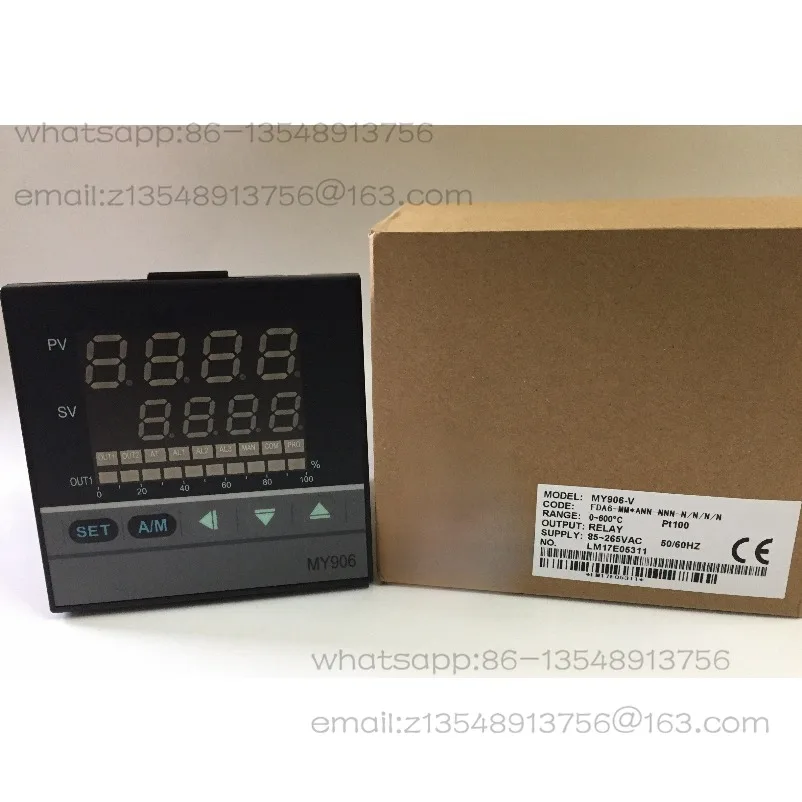 Temperature Control MY906-V Three-wire Proportional Motor Valve PID Control FDA6-MM * ANN-NNN-N/N/N
Temperature Control MY906-V Three-wire Proportional Motor Valve PID Control FDA6-MM * ANN-NNN-N/N/N