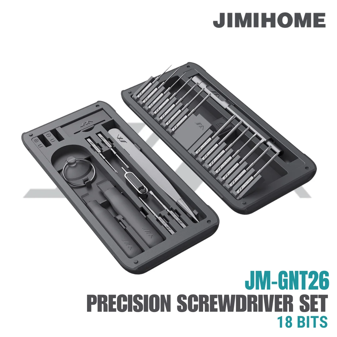 JIMIHOME JM-GNT26 Набор прецизионных отверток Набор магнитных отверток для электроники ПК, ноутбука, планшета, ремонта DIY
JIMIHOME JM-GNT26 Набор прецизионных отверток Набор магнитных отверток для электроники ПК, ноутбука, планшета, ремонта DIY