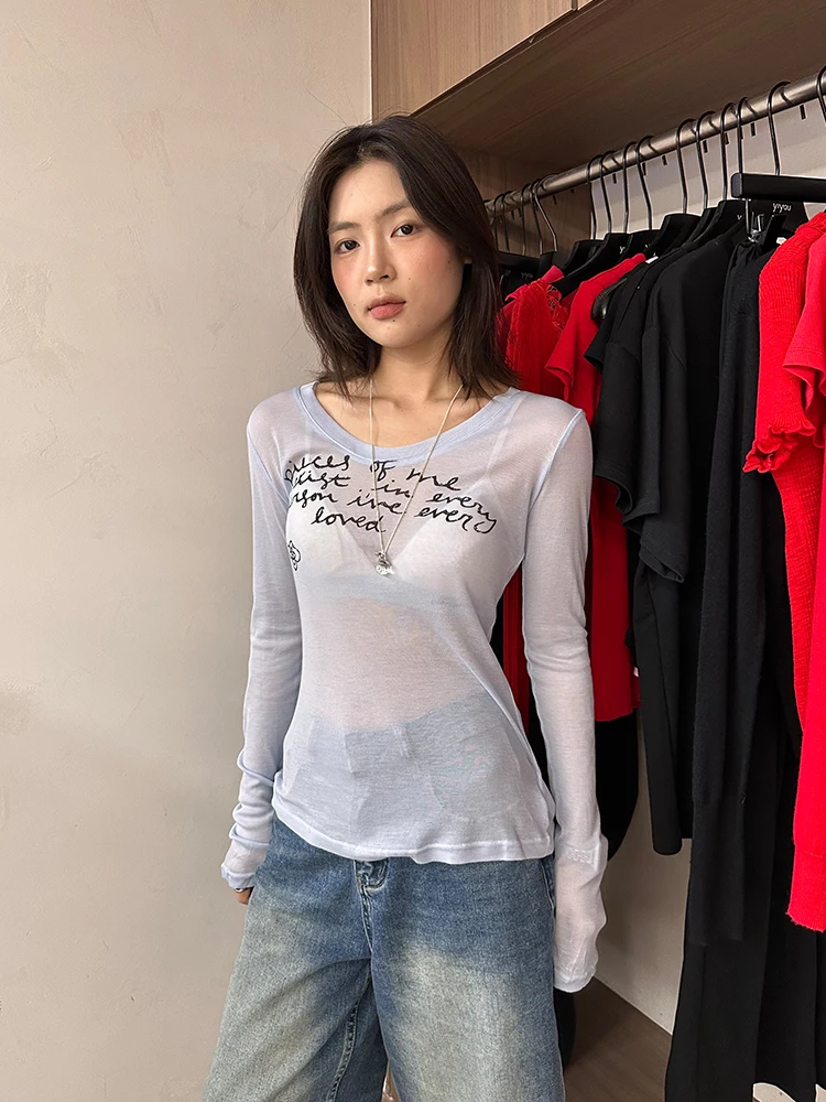 Yiyou2026 Summer New Style Women's Long Sleeve U-Neck Printed T-Shirt Slimming Base Layer Sun Protection Casual Fit Leisure F...
Yiyou2026 Summer New Style Women's Long Sleeve U-Neck Printed T-Shirt Slimming Base Layer Sun Protection Casual Fit Leisure F...