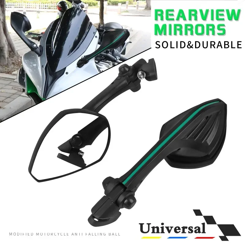 Motorcycle Universal Rearview Mirror Adjustable Rear View Mirrors Set For HONDA SUZUKI Yamaha KAWASAKI R6 CBR650R Ninja650 GSXR
Motorcycle Universal Rearview Mirror Adjustable Rear View Mirrors Set For HONDA SUZUKI Yamaha KAWASAKI R6 CBR650R Ninja650 GSXR