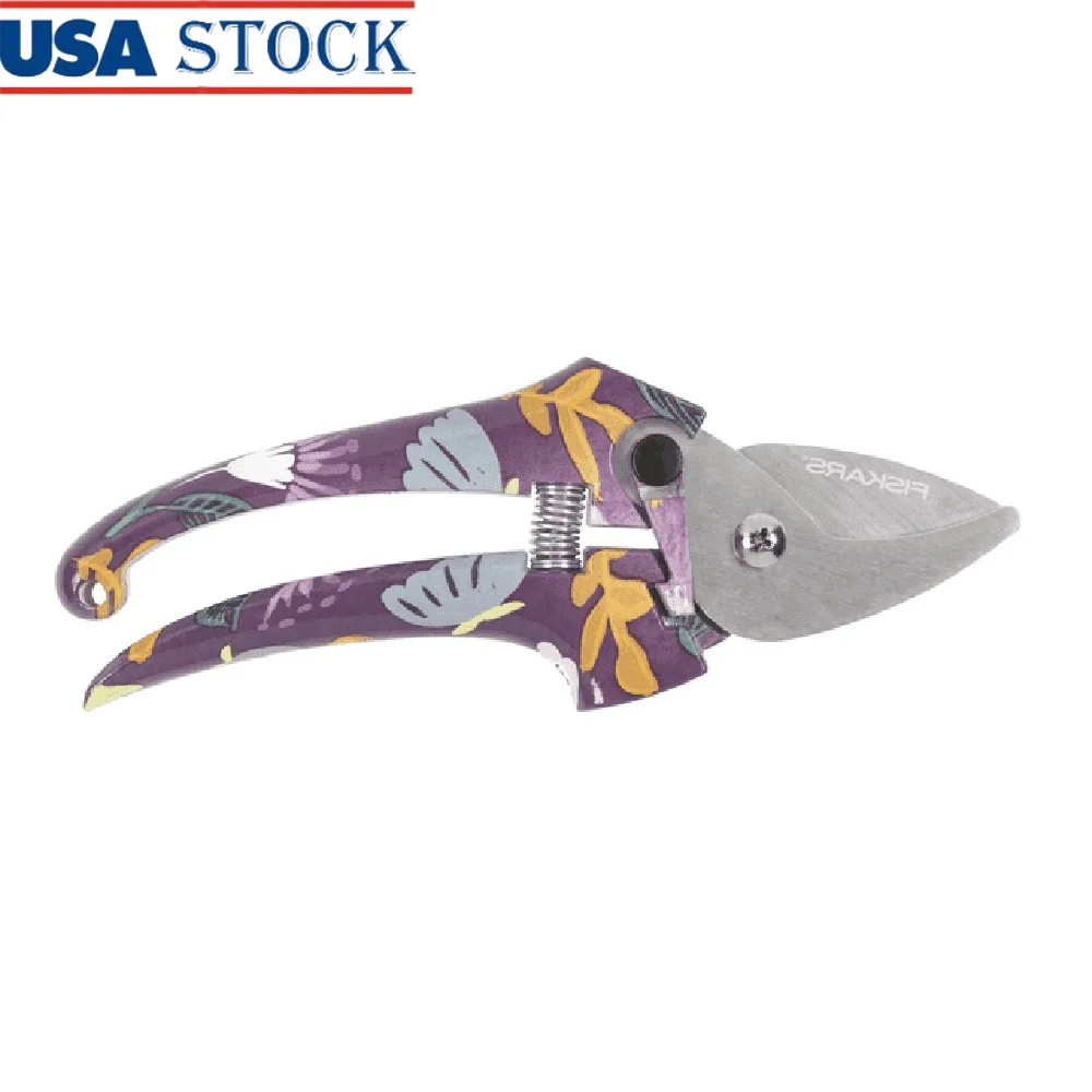 Designer Bypass Pruner Set 7 Inch Stainless Steel Blades Colorful Handles Garden Tool Cutting Stems Branches Heavy Duty
Designer Bypass Pruner Set 7 Inch Stainless Steel Blades Colorful Handles Garden Tool Cutting Stems Branches Heavy Duty
