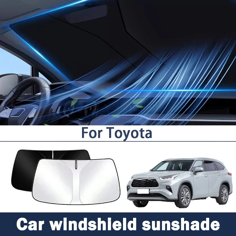 Suitable for Toyota Corolla Camry Vios RAV4 Rav4 Highlander car sunshade front sunshade sun protection heat insulation
Suitable for Toyota Corolla Camry Vios RAV4 Rav4 Highlander car sunshade front sunshade sun protection heat insulation