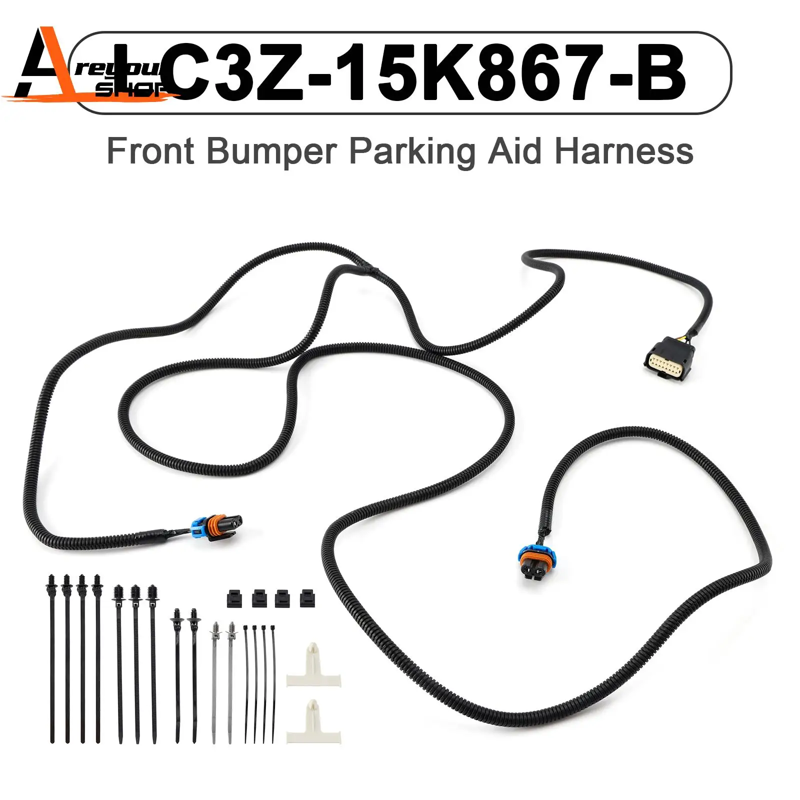 Areyourshop Front Bumper Parking Aid Harness for Ford Super Duty 2020-2022 LC3Z-15K867-B
Areyourshop Front Bumper Parking Aid Harness for Ford Super Duty 2020-2022 LC3Z-15K867-B