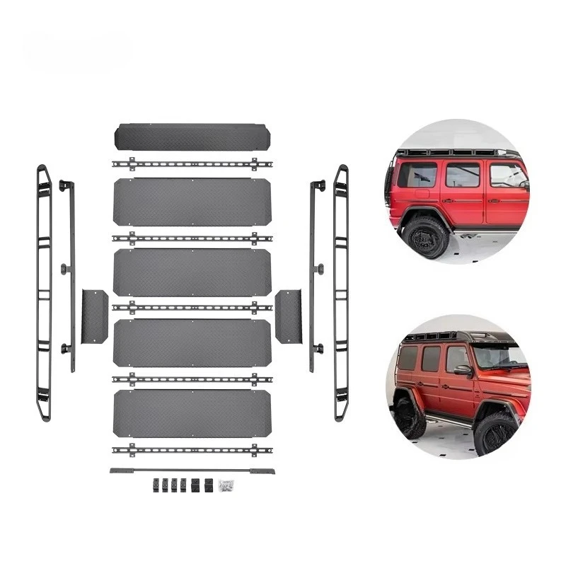GBT 2024 New Arrival Mercedes G Roof Rack Bracket 4x4 for 2019-2024 G Class W464 G500 G63 Camping Tuning Partscustom
GBT 2024 New Arrival Mercedes G Roof Rack Bracket 4x4 for 2019-2024 G Class W464 G500 G63 Camping Tuning Partscustom
