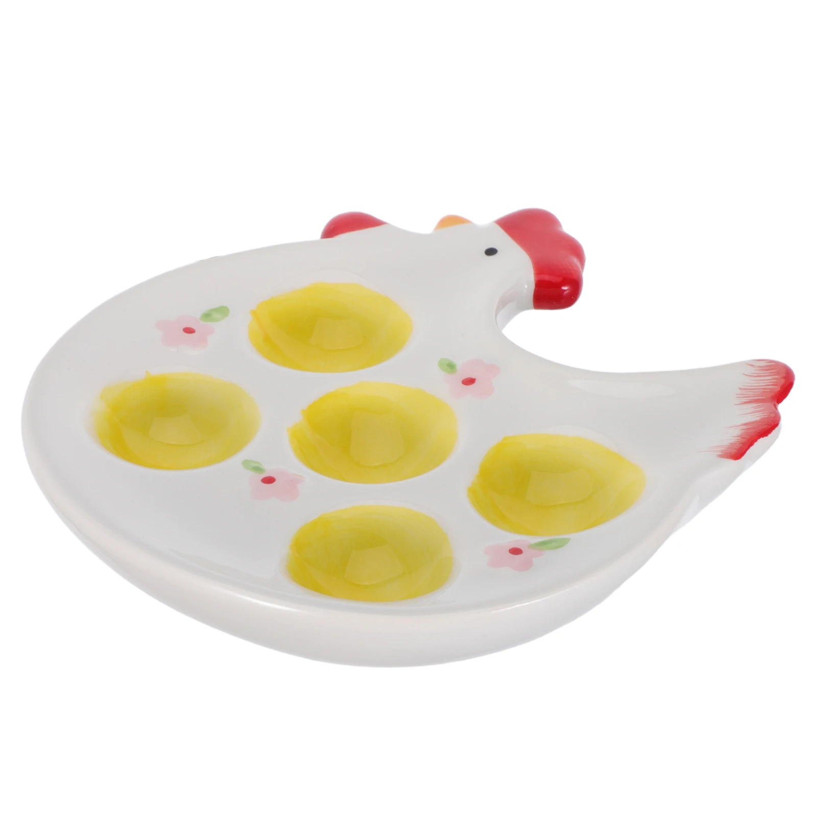 Easter egg tray ceramic deviled egg serving platter Egg Ceramic Hen Modelling 5-cup Dish Deviled Platters Chicken Serving Tray
Easter egg tray ceramic deviled egg serving platter Egg Ceramic Hen Modelling 5-cup Dish Deviled Platters Chicken Serving Tray