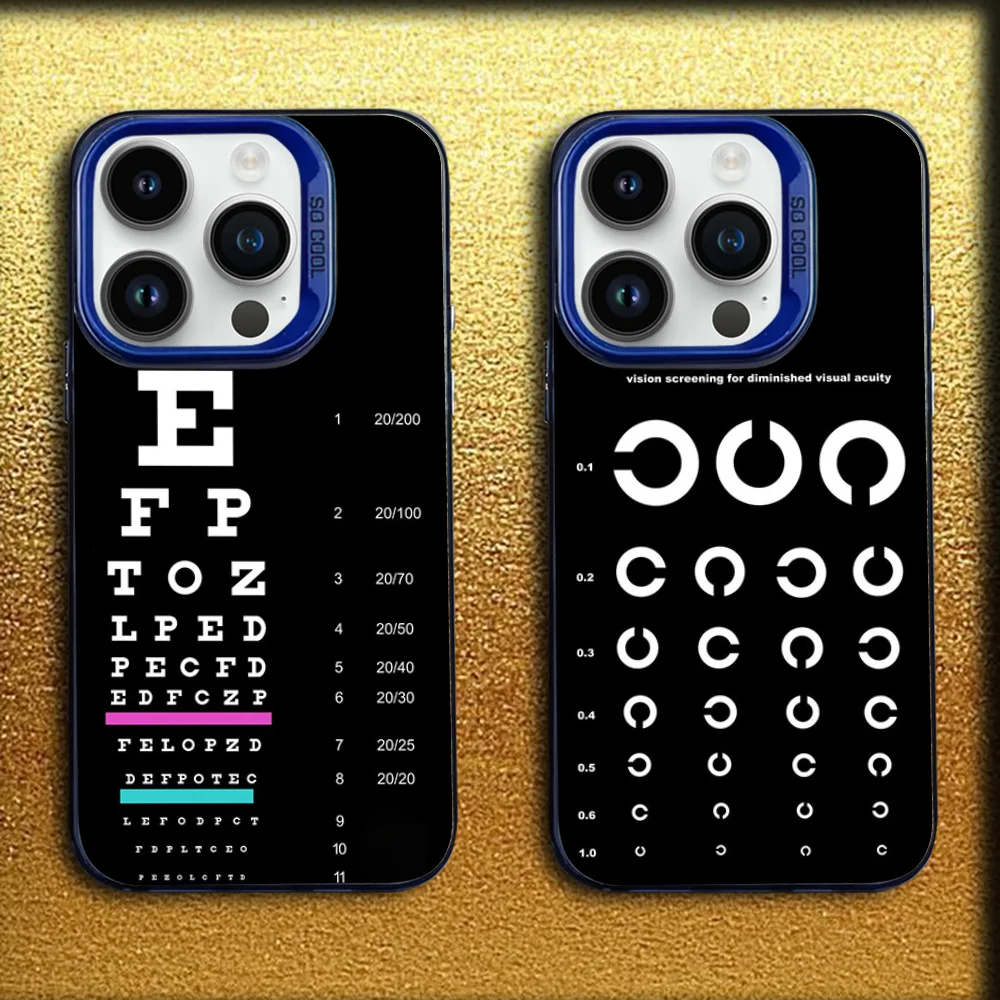 Medical Eye Vision Chart Phone Case For iPhone 16,15,14,13,12,11,Mini,Pro,E,MAX Blue Matte Silicone Cover
Medical Eye Vision Chart Phone Case For iPhone 16,15,14,13,12,11,Mini,Pro,E,MAX Blue Matte Silicone Cover
