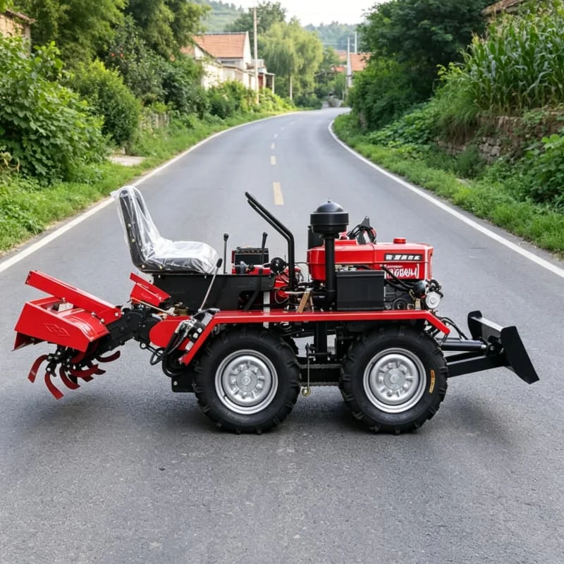 Customized High Horsepower 4WD Mini Cultivator, Hot-selling Four-wheel Rotary Tiller Tractor, Ploughing & Tilling Machine
Customized High Horsepower 4WD Mini Cultivator, Hot-selling Four-wheel Rotary Tiller Tractor, Ploughing & Tilling Machine