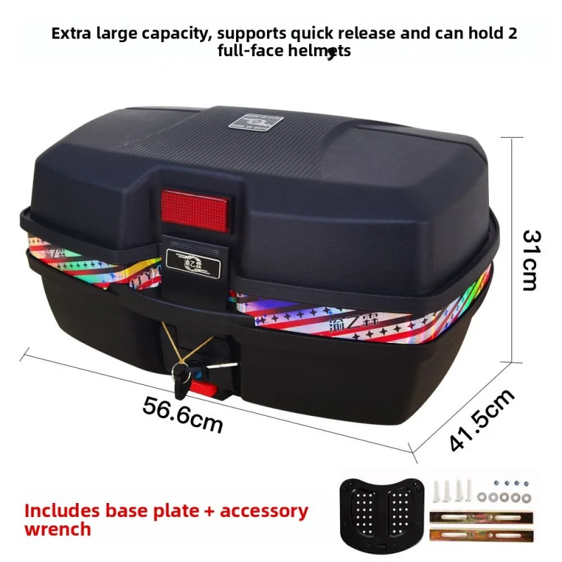 Motorcycle trunk, electric vehicle trunk, motorcycle trunk47LLarge-capacity trunk for electric vehicles, universal tail box
Motorcycle trunk, electric vehicle trunk, motorcycle trunk47LLarge-capacity trunk for electric vehicles, universal tail box