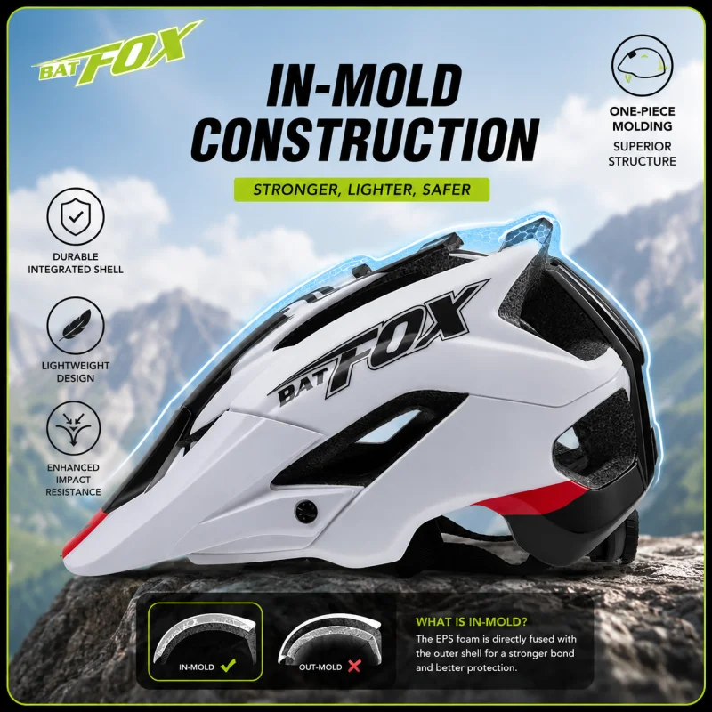 BATFOX mtb helmet casco ciclismo Bicycle Helmet Men Women Molded Mountain Bike Ultralight capacete ciclismo mtb Cycling Helmets
BATFOX mtb helmet casco ciclismo Bicycle Helmet Men Women Molded Mountain Bike Ultralight capacete ciclismo mtb Cycling Helmets