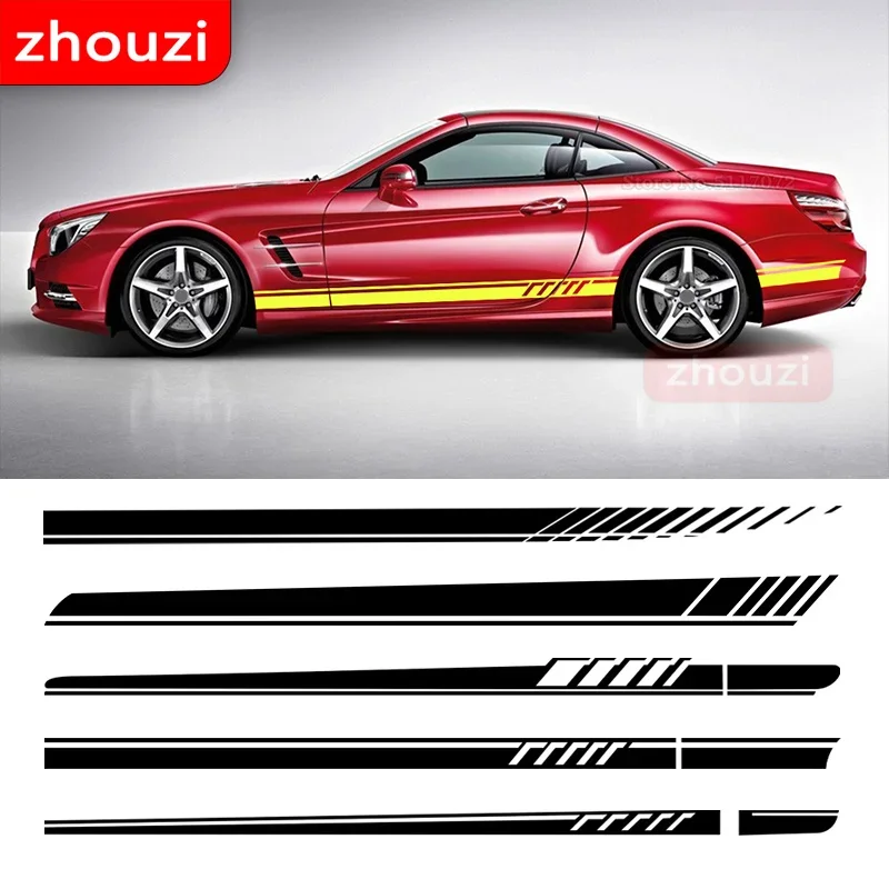 For Mercedes Benz SLK Class R170 R171 R172 SLK55 AMG SLK200 250 Car Door Side Stripe Skirt Sticker Vinyl Decal 2 Pcs Accessories
For Mercedes Benz SLK Class R170 R171 R172 SLK55 AMG SLK200 250 Car Door Side Stripe Skirt Sticker Vinyl Decal 2 Pcs Accessories