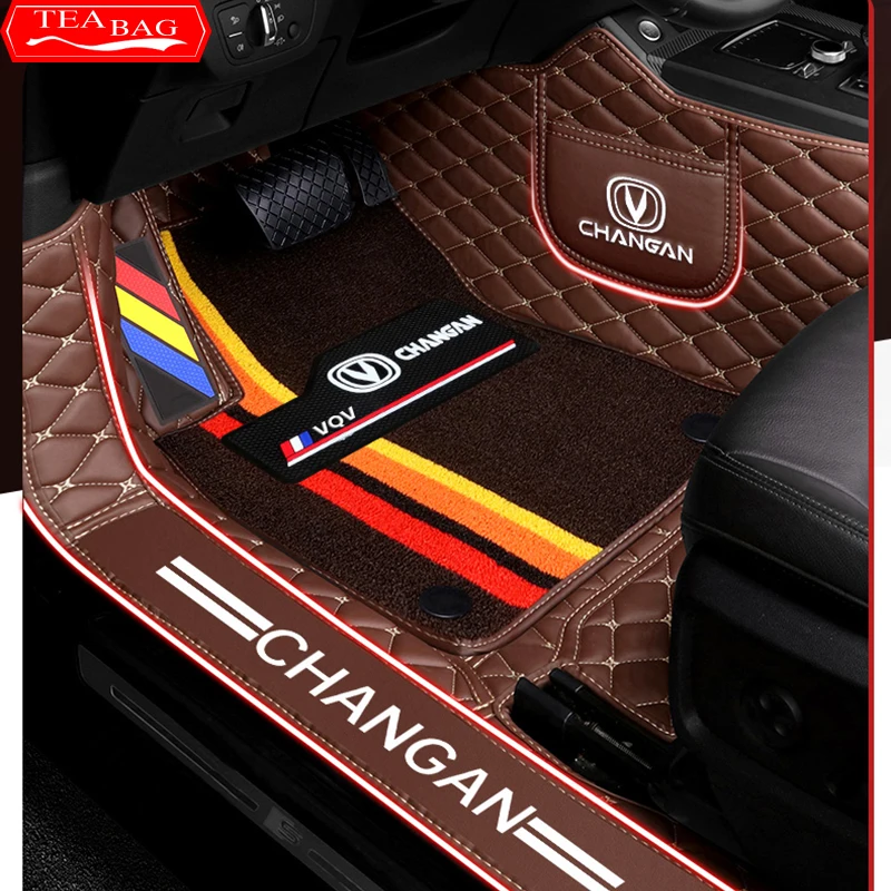 For Changan CS95 2020-2023 7 Seats Car Floor Mats Double Layer PU Leather Foot Pad Interior Floorliner Car Styling Accessories
For Changan CS95 2020-2023 7 Seats Car Floor Mats Double Layer PU Leather Foot Pad Interior Floorliner Car Styling Accessories