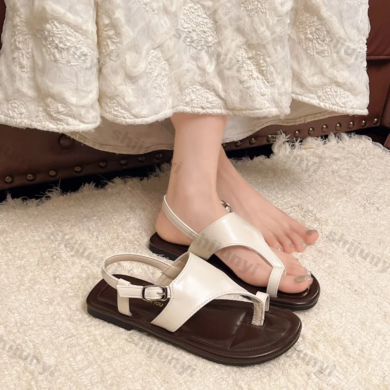 Vintage Fashion Clip Toe Summer Women Sandals Comfortable Breathable Lightweight Casual Flats Non Slip Soft Bottom Beach Muje
Vintage Fashion Clip Toe Summer Women Sandals Comfortable Breathable Lightweight Casual Flats Non Slip Soft Bottom Beach Muje