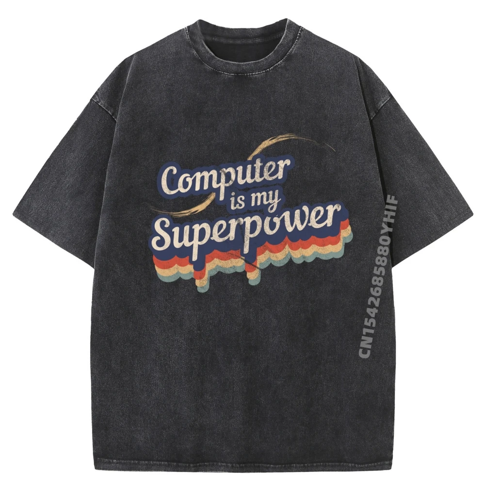Компьютер Is My Superpower Design Компьютерная роскошная футболка Классическая мужская одежда Предложения Ретро стираные топы Футболки Подарок
Компьютер Is My Superpower Design Компьютерная роскошная футболка Классическая мужская одежда Предложения Ретро стираные топы Футболки Подарок