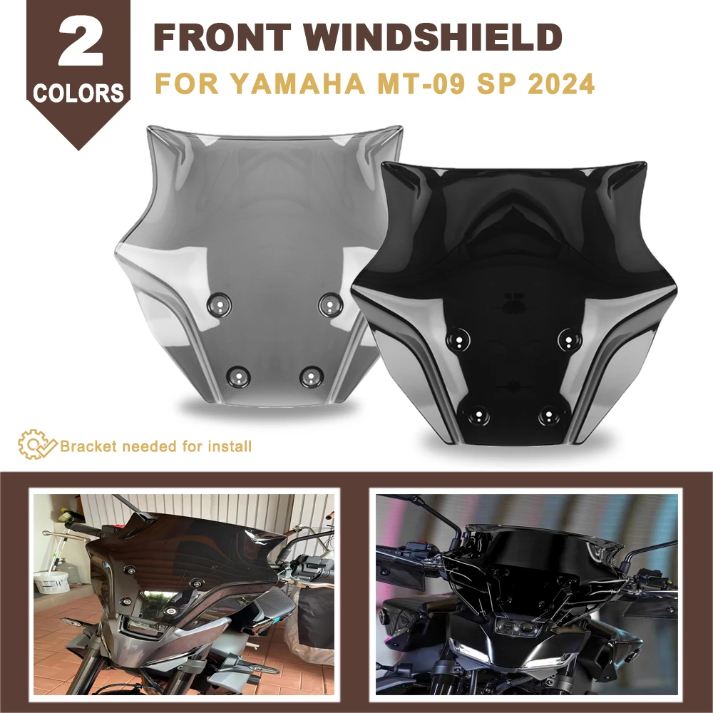 Motorcycle Front Windshield Windscreen For Yamaha MT09 MT 09 MT-09 SP 2024 2025 Glass Wind Deflector Fairing Lower Protector Kit
Motorcycle Front Windshield Windscreen For Yamaha MT09 MT 09 MT-09 SP 2024 2025 Glass Wind Deflector Fairing Lower Protector Kit