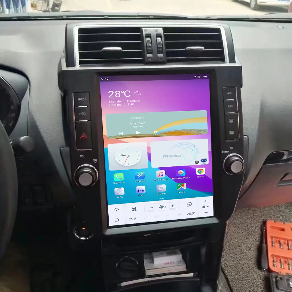 Android Auto Car Radio GPS Navi 12.1" Screen For Toyota Prado 2014-2017 Carplay Stereo Multimedia Tape Recorder Digital Headunit
Android Auto Car Radio GPS Navi 12.1" Screen For Toyota Prado 2014-2017 Carplay Stereo Multimedia Tape Recorder Digital Headunit