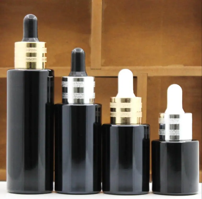 20ML black glass bottle white dropper essential oil serum toner spot removal liquid hyaluronic skin care cosmetic packing
20ML black glass bottle white dropper essential oil serum toner spot removal liquid hyaluronic skin care cosmetic packing