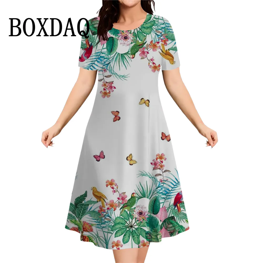 Модные элегантные женские платья с бабочками и цветочным принтом, повседневное платье с круглым вырезом, свободная одежда трапециевидной формы для отдыха больших размеров, лето 2026 г.
Модные элегантные женские платья с бабочками и цветочным принтом, повседневное платье с круглым вырезом, свободная одежда трапециевидной формы для отдыха больших размеров, лето 2026 г.