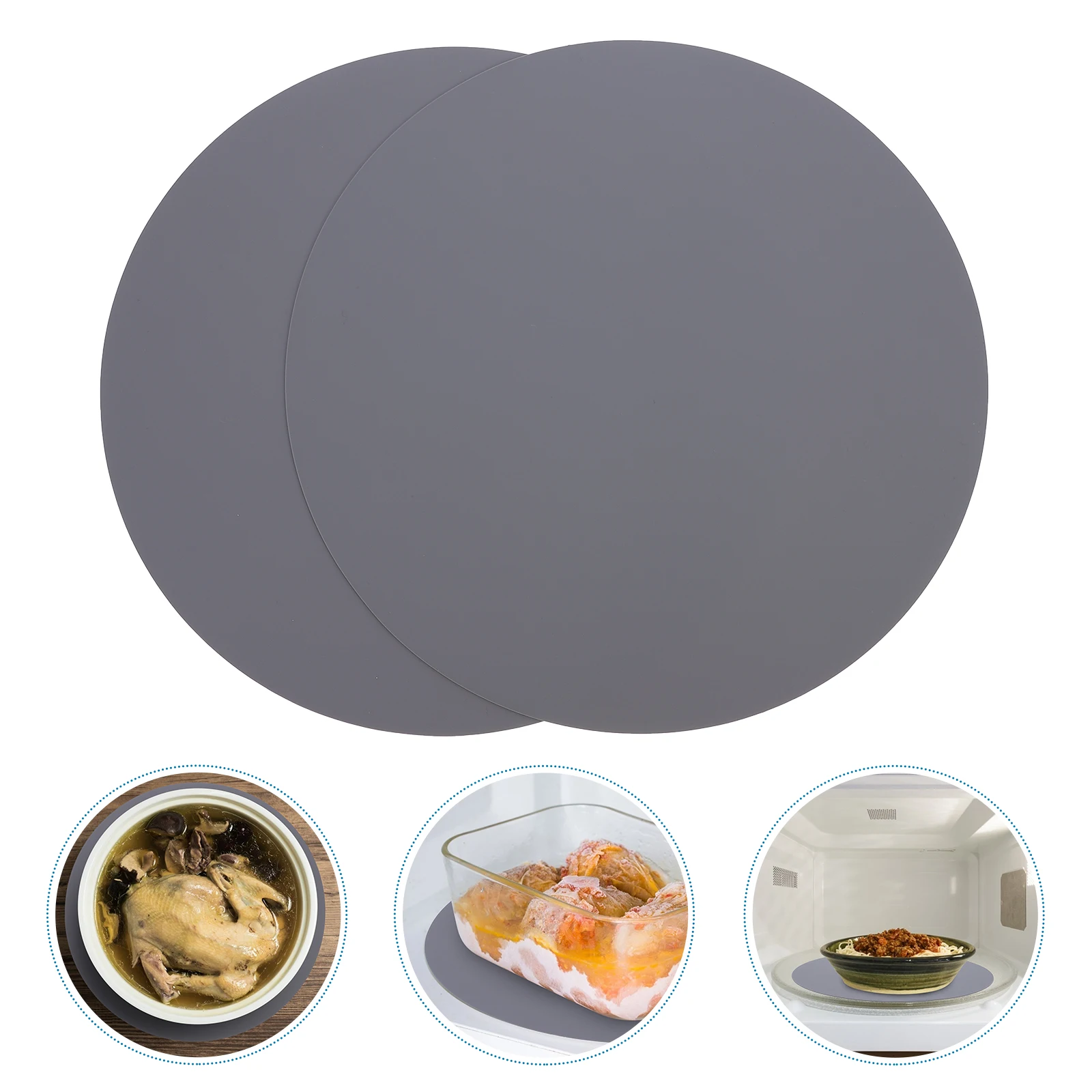 2Pcs Silicone Table Mat Kitchen Place Mats Baking Oven Pot Pad Protection Anti Scald Heat Insulation Gentle Texture
2Pcs Silicone Table Mat Kitchen Place Mats Baking Oven Pot Pad Protection Anti Scald Heat Insulation Gentle Texture