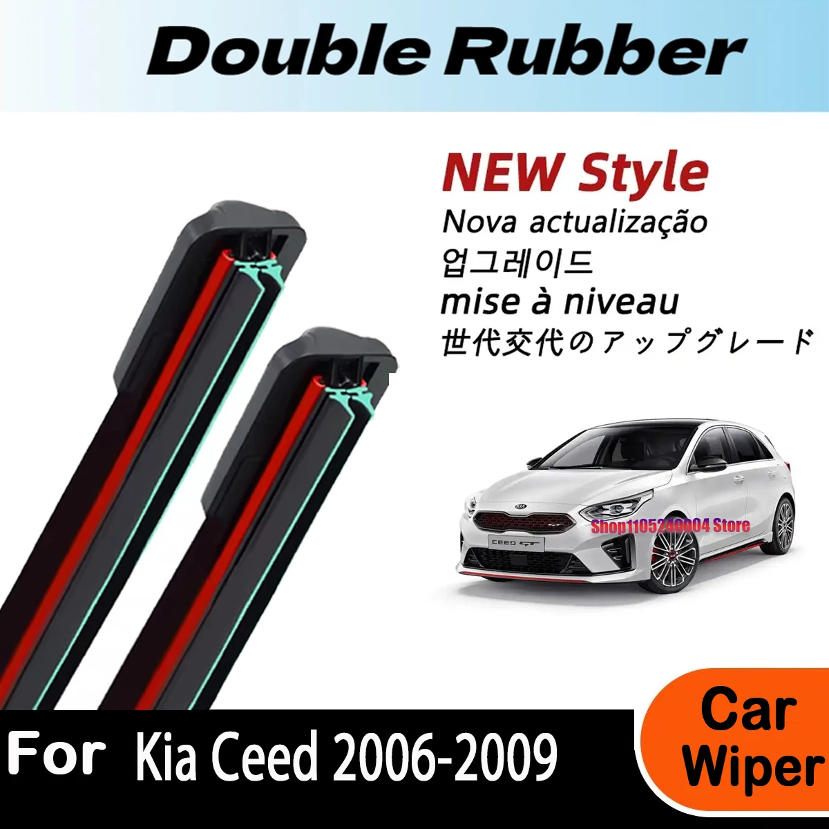 24"+18"+12" Front Rear Wiper Blades For Kia Ceed 2006-2009 Windshield Windscreen Window Cutter Accessories 2006 2007 2008 2009
24"+18"+12" Front Rear Wiper Blades For Kia Ceed 2006-2009 Windshield Windscreen Window Cutter Accessories 2006 2007 2008 2009