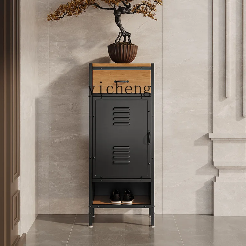 zz industrial wind iron leather door shoe cabinet household door multi-layer solid wood porch cabinet integrated
zz industrial wind iron leather door shoe cabinet household door multi-layer solid wood porch cabinet integrated