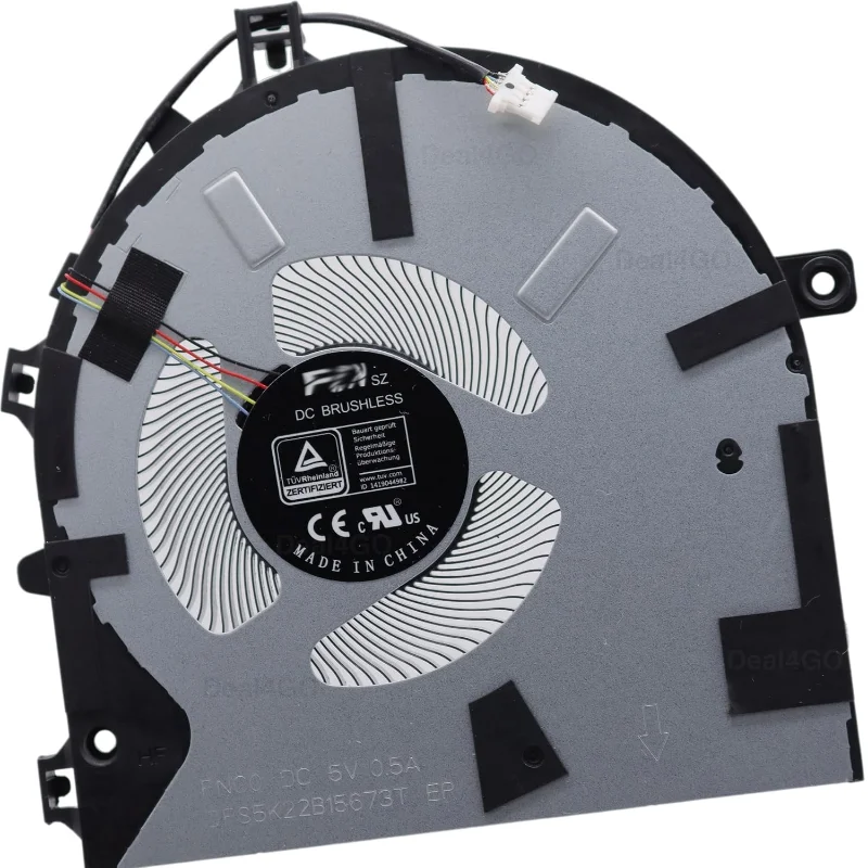 5V/12V Laptop CPU Cooling Fan for Lenovo IdeaPad 5 Pro 14ITL6 14IAP7 Series 5F10S13958 5F10S13959
5V/12V Laptop CPU Cooling Fan for Lenovo IdeaPad 5 Pro 14ITL6 14IAP7 Series 5F10S13958 5F10S13959