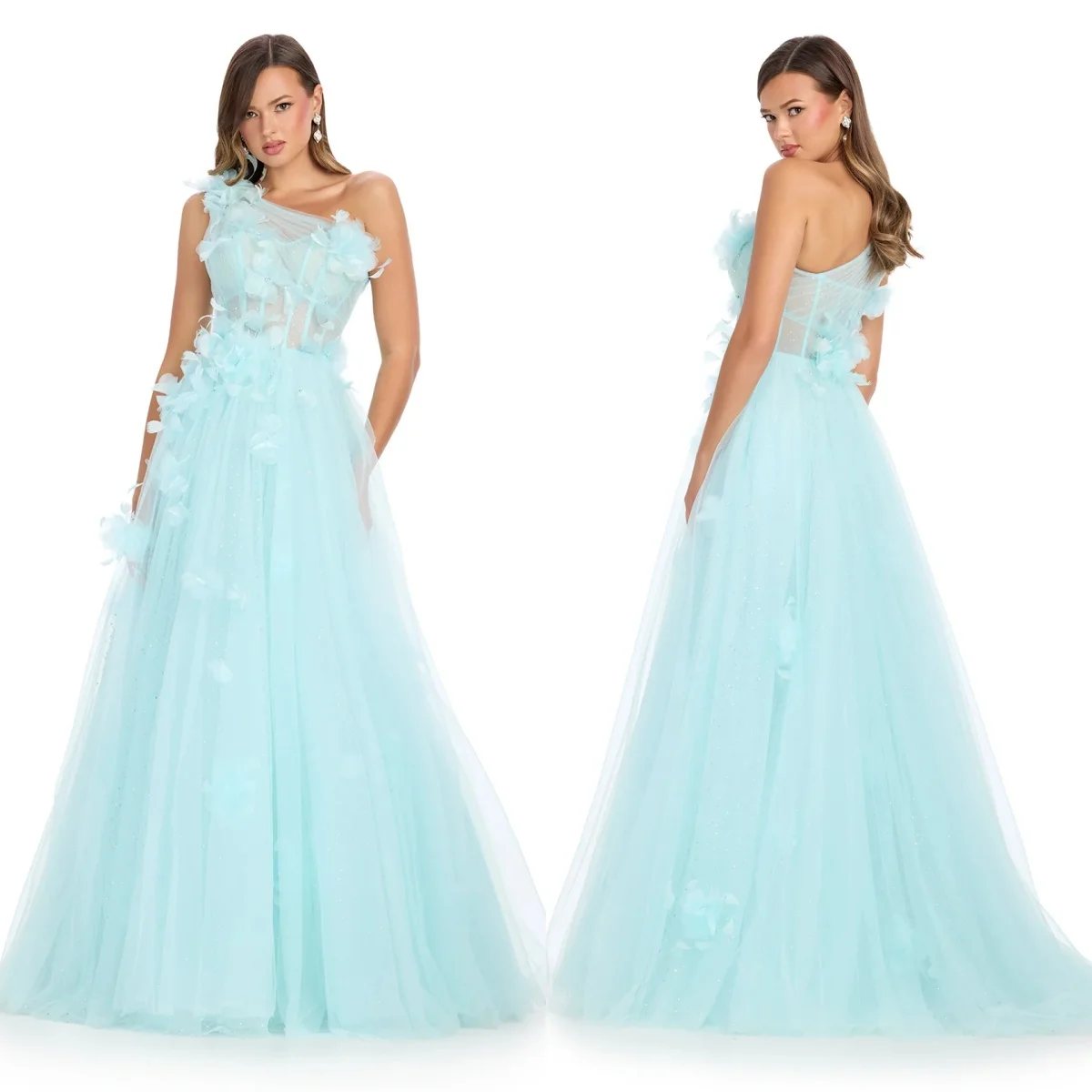 Romantic A Line Prom Dresses One Shoulder Lace Floral Sleeveless Evening Dresses Glitter Sequins Customized Wedding Party Gowns
Romantic A Line Prom Dresses One Shoulder Lace Floral Sleeveless Evening Dresses Glitter Sequins Customized Wedding Party Gowns