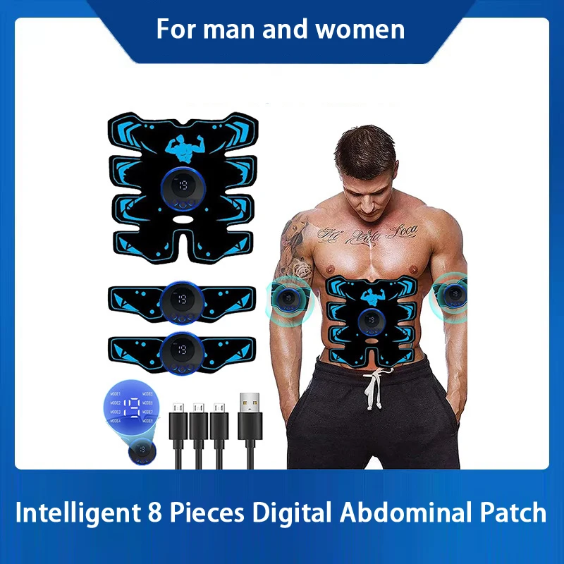 USB Rechargable EMS Muscle Stimulator ABS Arm 3 IN 1 Trainer Pad Wireless Smart Fitness Abdominal Training Electric Body Slim
USB Rechargable EMS Muscle Stimulator ABS Arm 3 IN 1 Trainer Pad Wireless Smart Fitness Abdominal Training Electric Body Slim