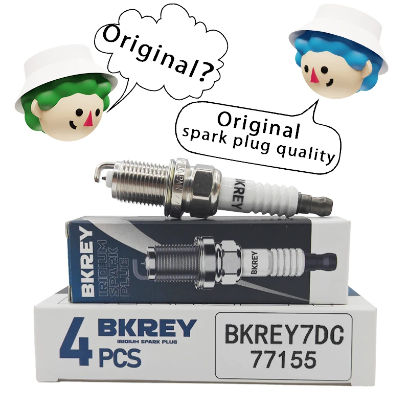 4/20PCS 7700500155 Iridium Spark Plug Candles For Renault Clio Sandero Kangoo Thalia Megane Twingo For BKREY7DC 77155 FR7DC+
4/20PCS 7700500155 Iridium Spark Plug Candles For Renault Clio Sandero Kangoo Thalia Megane Twingo For BKREY7DC 77155 FR7DC+