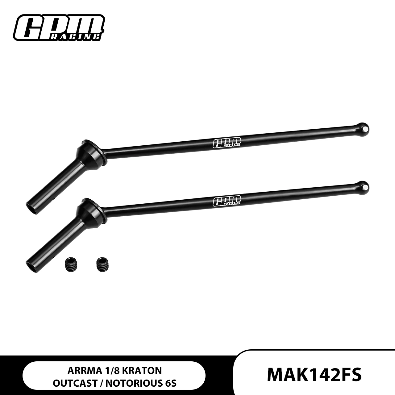 Передний карданный вал CVD из закаленной стали GPM для ARRMA 1/8 Kraton 6S Outcast Notorious
Передний карданный вал CVD из закаленной стали GPM для ARRMA 1/8 Kraton 6S Outcast Notorious