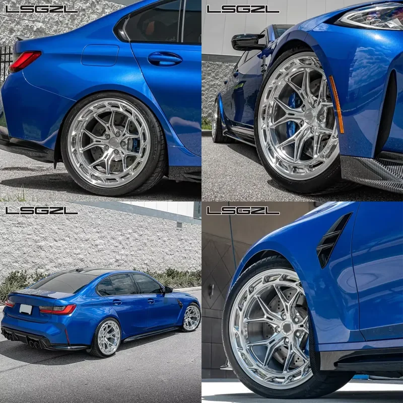 i Staggered Concave Forged Wheel Polished Five-Spoke Passenger Car Wheels 5x114.3 5x112 5x120 for M2/M3/M4/X5/X6
i Staggered Concave Forged Wheel Polished Five-Spoke Passenger Car Wheels 5x114.3 5x112 5x120 for M2/M3/M4/X5/X6