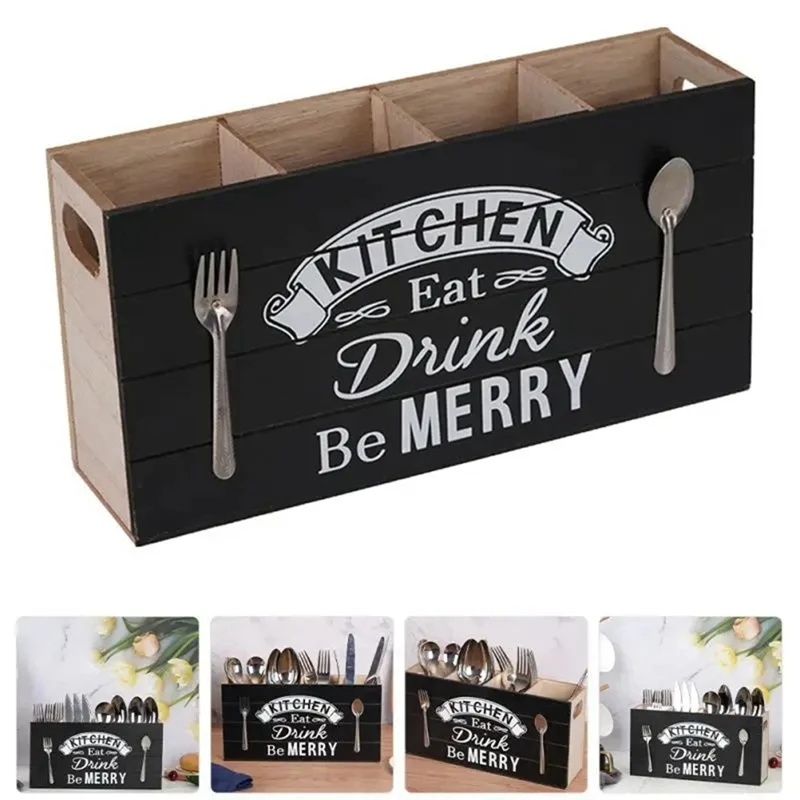 Spoons Silverware Wooden Cutlery Box Utensil Storage Holder Flatware Kitchen Counter For Kitchen And Home-T02C
Spoons Silverware Wooden Cutlery Box Utensil Storage Holder Flatware Kitchen Counter For Kitchen And Home-T02C