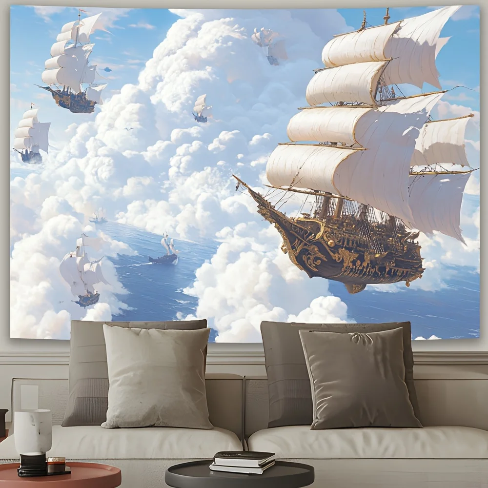 Gorgeous style sailing tapestry living room bedroom office home decoration and party multifunctional decoration-ideal gift
Gorgeous style sailing tapestry living room bedroom office home decoration and party multifunctional decoration-ideal gift