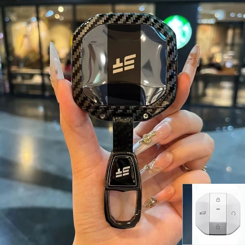Zinc Alloy Key Fob Cover for 2026 Jetour Freeer/Traveler/Shanhai T2/T1, Heavy Duty Metal Protective KeyCase Shell with Keychain
Zinc Alloy Key Fob Cover for 2026 Jetour Freeer/Traveler/Shanhai T2/T1, Heavy Duty Metal Protective KeyCase Shell with Keychain
