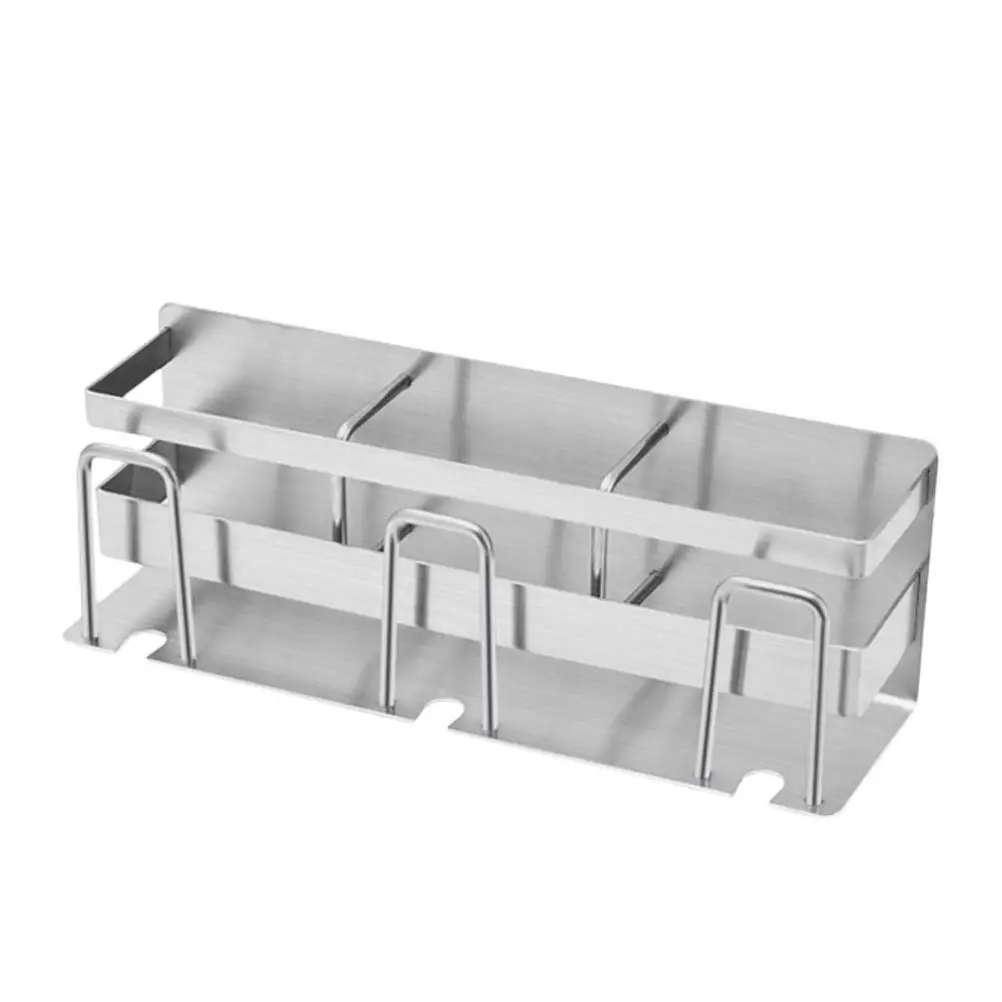 Stainless Steel Toothbrush Holder Rack Toothpaste Storage Bathroom Accessories Safe Space Saving Elegant Design
Stainless Steel Toothbrush Holder Rack Toothpaste Storage Bathroom Accessories Safe Space Saving Elegant Design