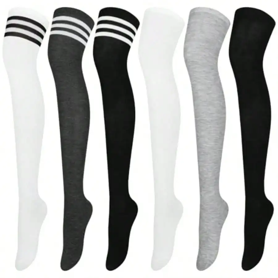 6 Pair Over Knee Thigh Ock Knee-High Warm Tocking Wen Boot Ock Leg Warmer High Ock For Daily Wear Coplay
6 Pair Over Knee Thigh Ock Knee-High Warm Tocking Wen Boot Ock Leg Warmer High Ock For Daily Wear Coplay